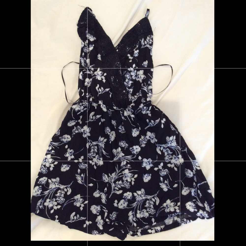 Ambiance backless romper